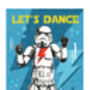 Original Stormtrooper Let's Dance Sci Fi Print, thumbnail 2 of 2