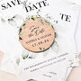 Botanical Save The Dates Magnet Wedding Cards, thumbnail 8 of 10