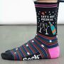 Let's Get Fizzical Combed Cotton Funny Ankle Socks Women's, thumbnail 2 of 6
