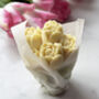 White Chocolate Bunch Of Tulips | Mother's Day Gift, thumbnail 1 of 4