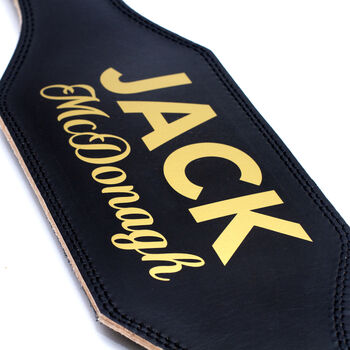 Personalised Full Leather Gym Weight Lifting Belt, 2 of 8