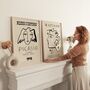 Neutral Decor Wall Art Print Set Of Two, thumbnail 1 of 3