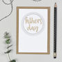 Father's Day Wooden Words Card, thumbnail 3 of 3