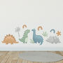 Large Fabric Dinosaur Wall Stickers, thumbnail 2 of 3