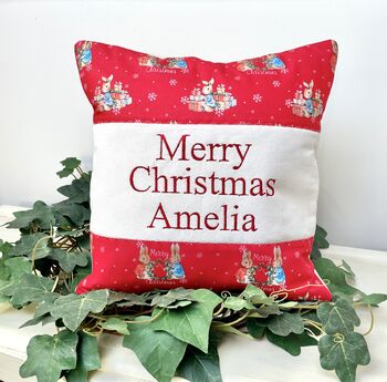 Merry Christmas Cushion, 4 of 9