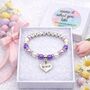 Personalised Niece Bracelet Birthday Gift Keepsake For Her, thumbnail 1 of 12