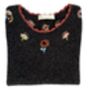 Grey Embroidered Cardigan, thumbnail 3 of 6