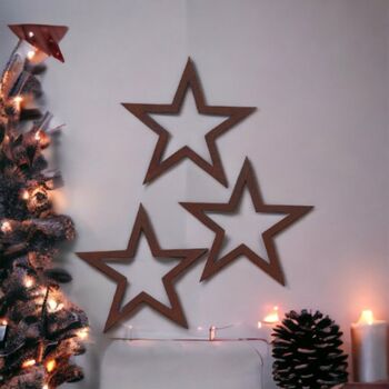 Metal Barn Stars Decorations Signs Home Or Garden, 6 of 6