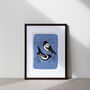 Two For Joy Magpie Art Print, thumbnail 3 of 4