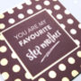 'Favourite Step Mother' Step Mum Card, thumbnail 2 of 3
