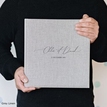 Personalised Wedding Photograph Album, 2 of 11