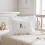 Personalised Teddy Bear Baby Pillowcase, thumbnail 1 of 5