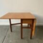 Mid Century Extendable Drop Leaf Dining Table, thumbnail 5 of 9