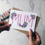 Mothers Day Card 'Mum', thumbnail 4 of 4