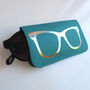 Turquoise And Silver Leather Sunglasses Case, thumbnail 3 of 8