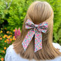 Liberty Print Large Bow Hair Clip, thumbnail 2 of 11