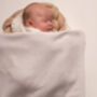 Personalised Pointelle Baby Knit Blanket, thumbnail 6 of 12