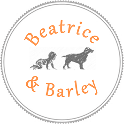 Beatrice & Barley Logo with Baby