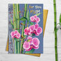 For You Mum Orchid Card, thumbnail 1 of 3