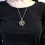 Tigers Eye Tree Of Life Gemstone Necklace, thumbnail 2 of 4