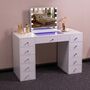 Deshun Dressing Table With Mirror, thumbnail 3 of 3