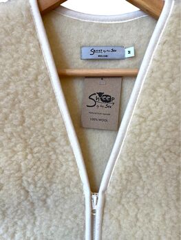 Natural 100% Wool Gilet, 2 of 4