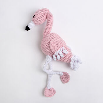Freya The Flamingo Easy Cotton Crochet Kit, 5 of 9