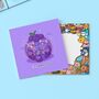 Grapes Card | Cute Greeting Cards, thumbnail 3 of 4