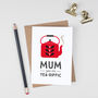 Retro Mother's Day Card 'Mum You Are Tea Riffic', thumbnail 1 of 5