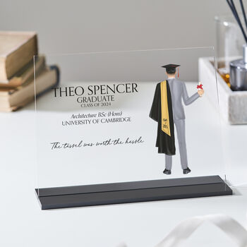 Graduation Character With Scroll Gift For Him, 6 of 10