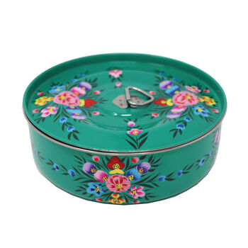 Hand Painted Spice Tin 'Masala Dabba', 4 of 12