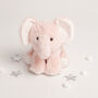 Evie The Elephant Pink Soft Plush Toy, thumbnail 3 of 4