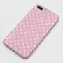 Personalised Pink Initials Pattern Phone Case, thumbnail 5 of 6