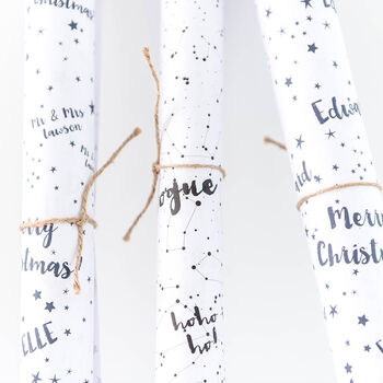 Personalised Christmas Constellation Wrapping Paper, 2 of 4
