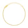Thin Gold Plated Rope Bracelet For Men, thumbnail 9 of 11