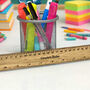 Personalised 30cm Oak Veneer Ruler Bookmark Gift, thumbnail 3 of 5