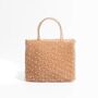 St. Tropez Gold Champagne Chandelier Mini Tote Bag, thumbnail 6 of 8