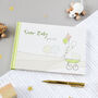 Baby Shower, Dear Baby Guest Book Green, thumbnail 5 of 10