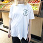 Thanks A Bunch Unisex White Fruit Logo T Shirt, thumbnail 2 of 5