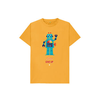 Robot Kids Positivity Unisex T Shirt, 8 of 8