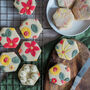 Garden Print Pattern Biscuit Baking Kit, thumbnail 1 of 4