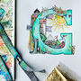 Glastonbury Festival G Letter Print, thumbnail 6 of 6