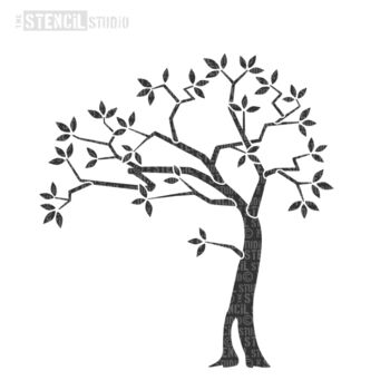 Woodland Tree Stencil, 10 of 10