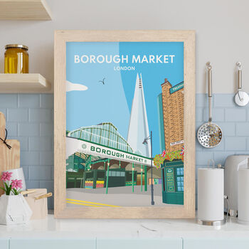 Borough Market London Framed Print, 2 of 6