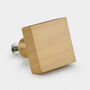 Modern Solid Brass Antique Gold Cupboard Door Knobs, thumbnail 6 of 9