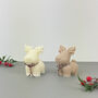 Christmas Reindeer Candle And Christmas Decoration, thumbnail 6 of 12