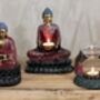 Antique Buddha Devotee Candle Holder, thumbnail 3 of 4