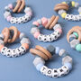 Personalised Silicone Teething Rattle, thumbnail 2 of 7