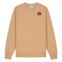 Organic Cotton Adults Embroidered Hedgehog Sweatshirt, thumbnail 2 of 12