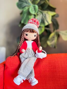 Handmade Crochet Doll For Kids And Adults, 10 of 11